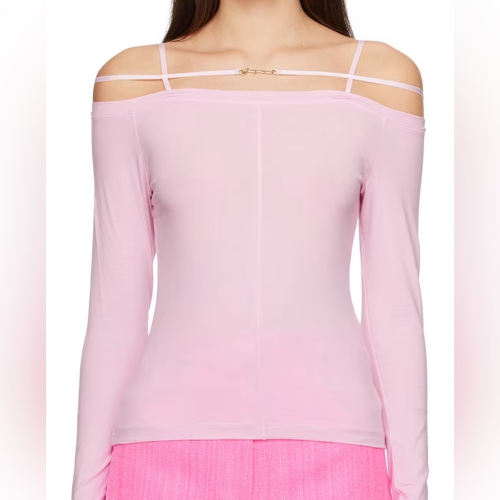 NWT💕PINK JACQUEMUS TOP SIZE M💕